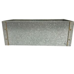 Hearth & Hand Galvanized Metal Container